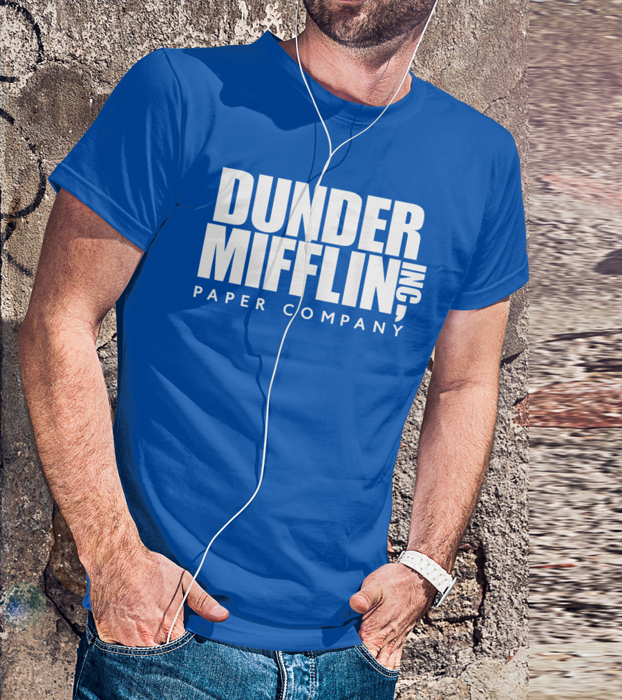 Rainnwilson Dunder Mifflin Inc Paper Company T-Shirt