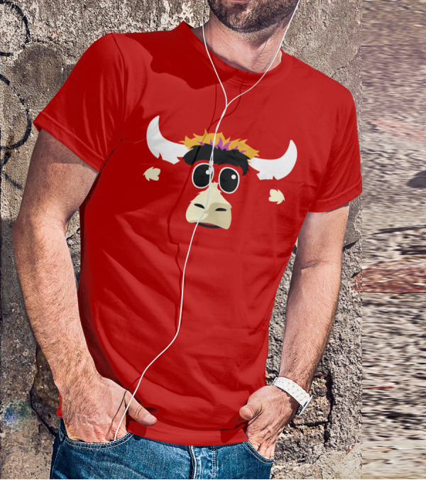 Benny The Bull Obama Chicago Bulls Mascot T-Shirt