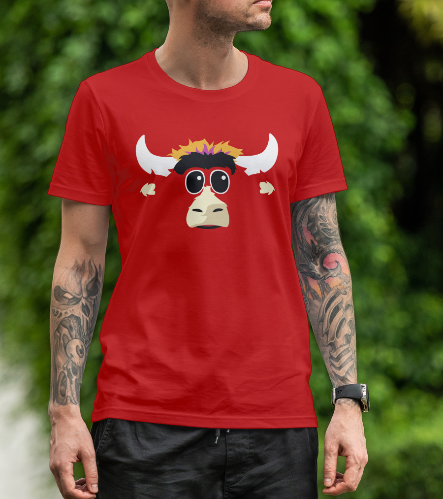 Benny The Bull Obama Chicago Bulls Mascot T-Shirt