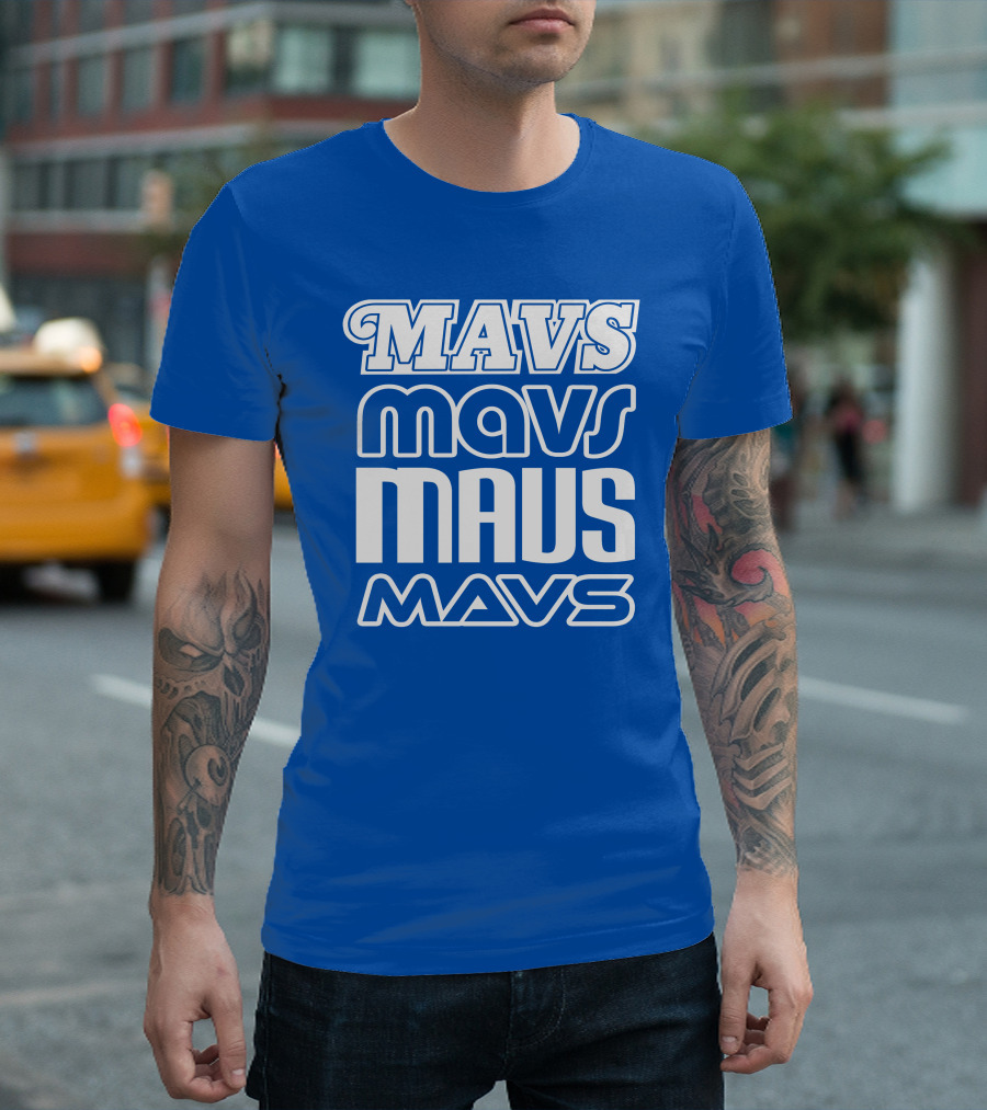 Fan Appreciation Night Mavs Mffl Brad Townsend Mavs Home Game 36 Mavs Typography T-Shirt