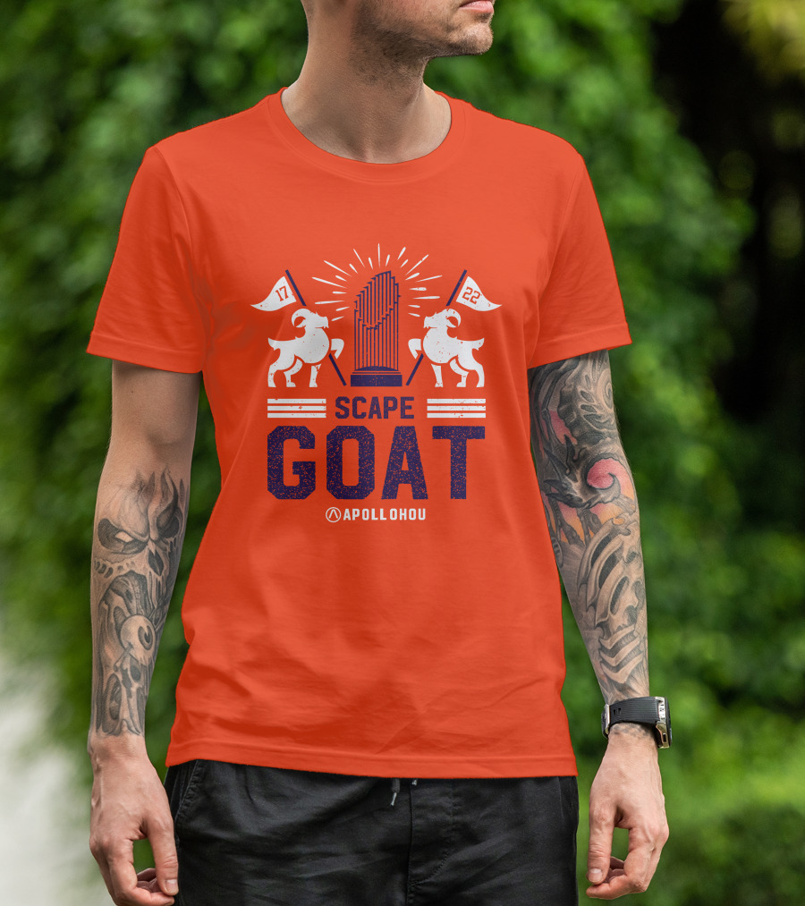 Apollohou Scape Goat 17 22 Trophy Flags T-Shirt