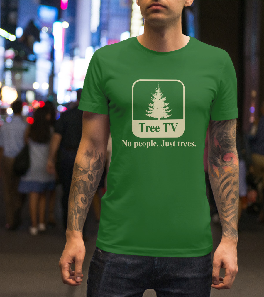 Joe Pera Tree TV No People Just Trees T-Shirt