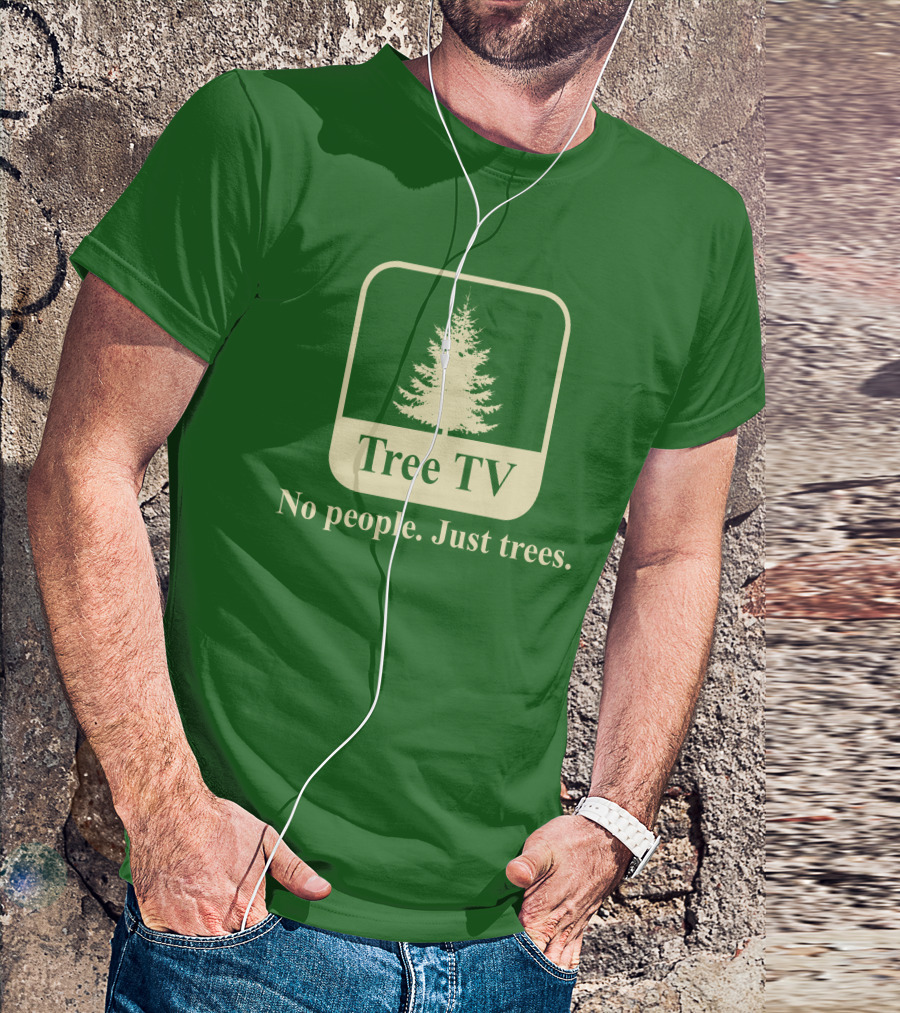 Joe Pera Tree TV No People Just Trees T-Shirt