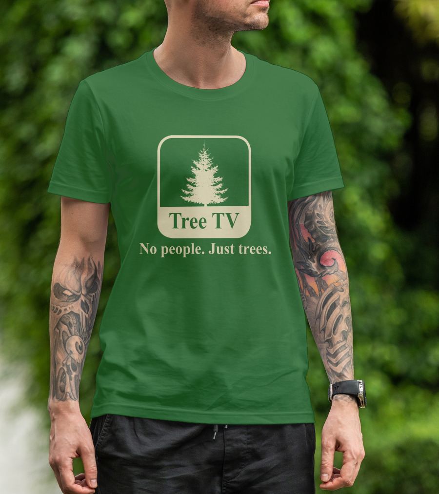 Joe Pera Tree TV No People Just Trees T-Shirt