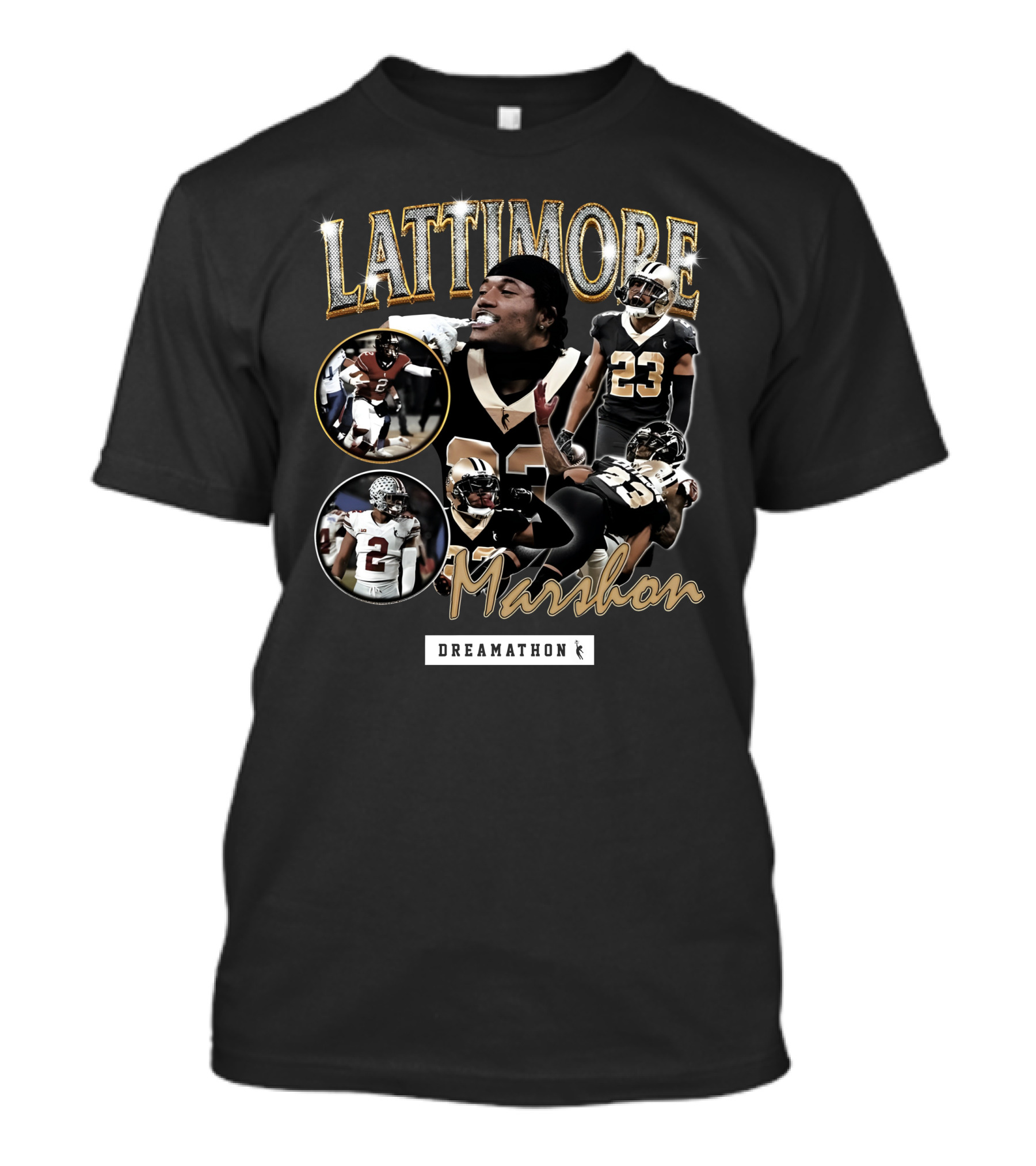 Lattimore Marshon Dreamathon NFL Football Highlights T-Shirt
