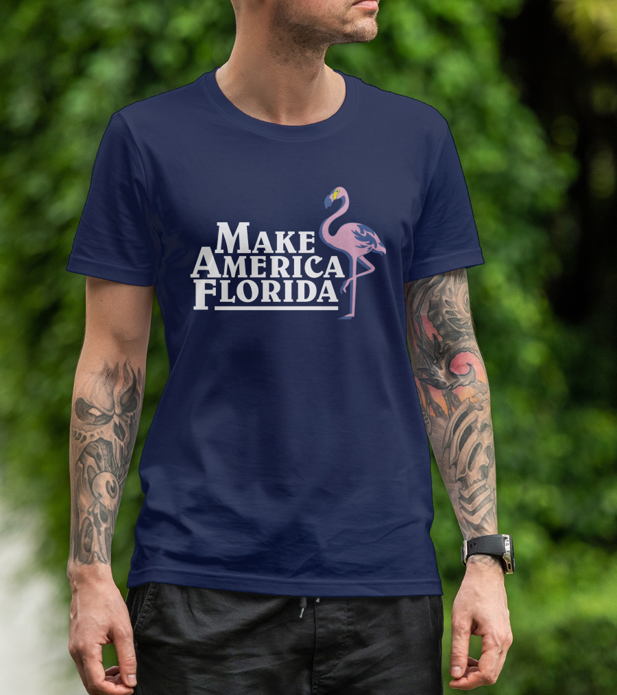 Daily Wire Make America Florida Flamingo T-Shirt