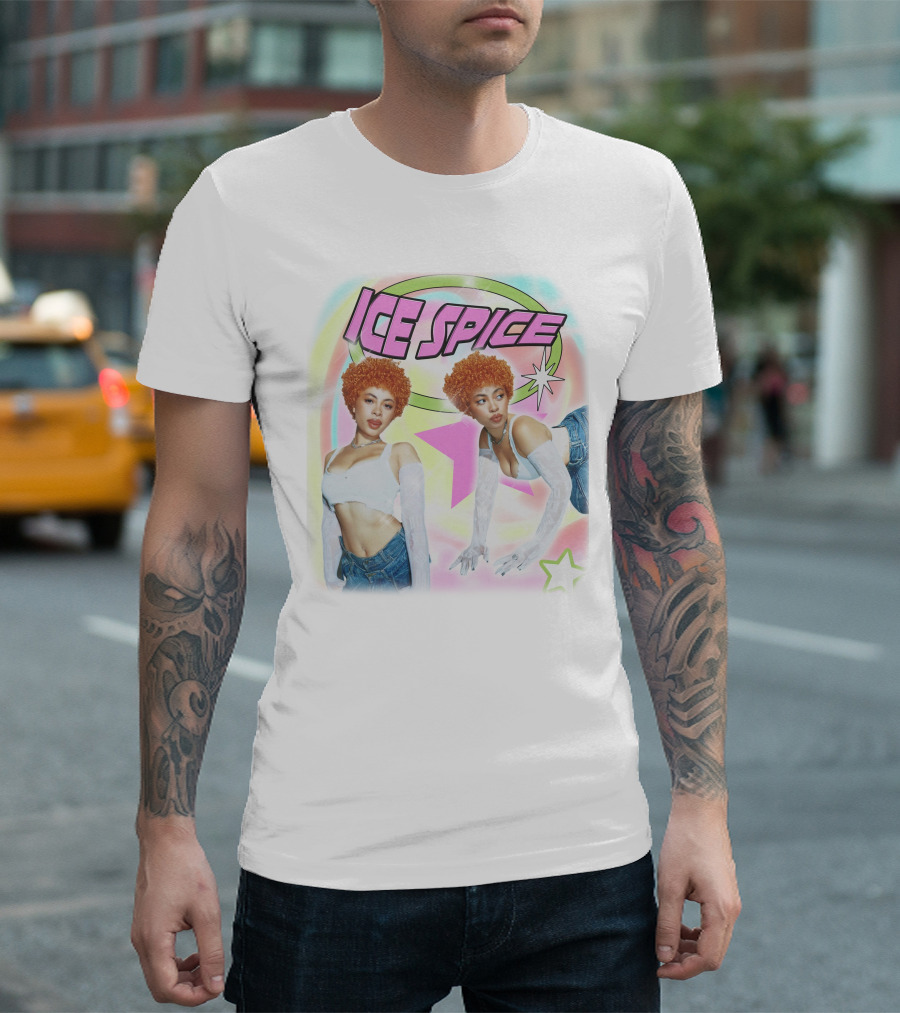 Ice Spice Retro Aesthetic Aljazeera300 T-Shirt