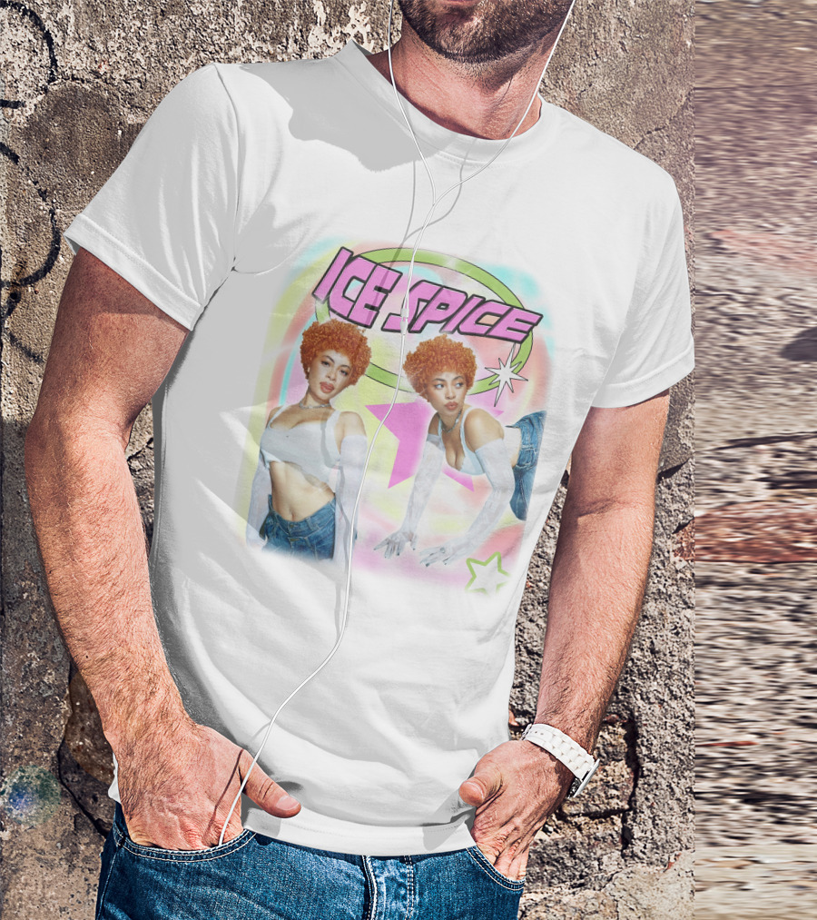 Ice Spice Retro Aesthetic Aljazeera300 T-Shirt