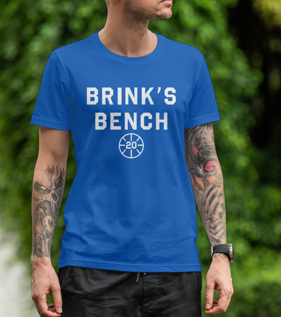 Brink's Bench 20 Basketball T-Shirt