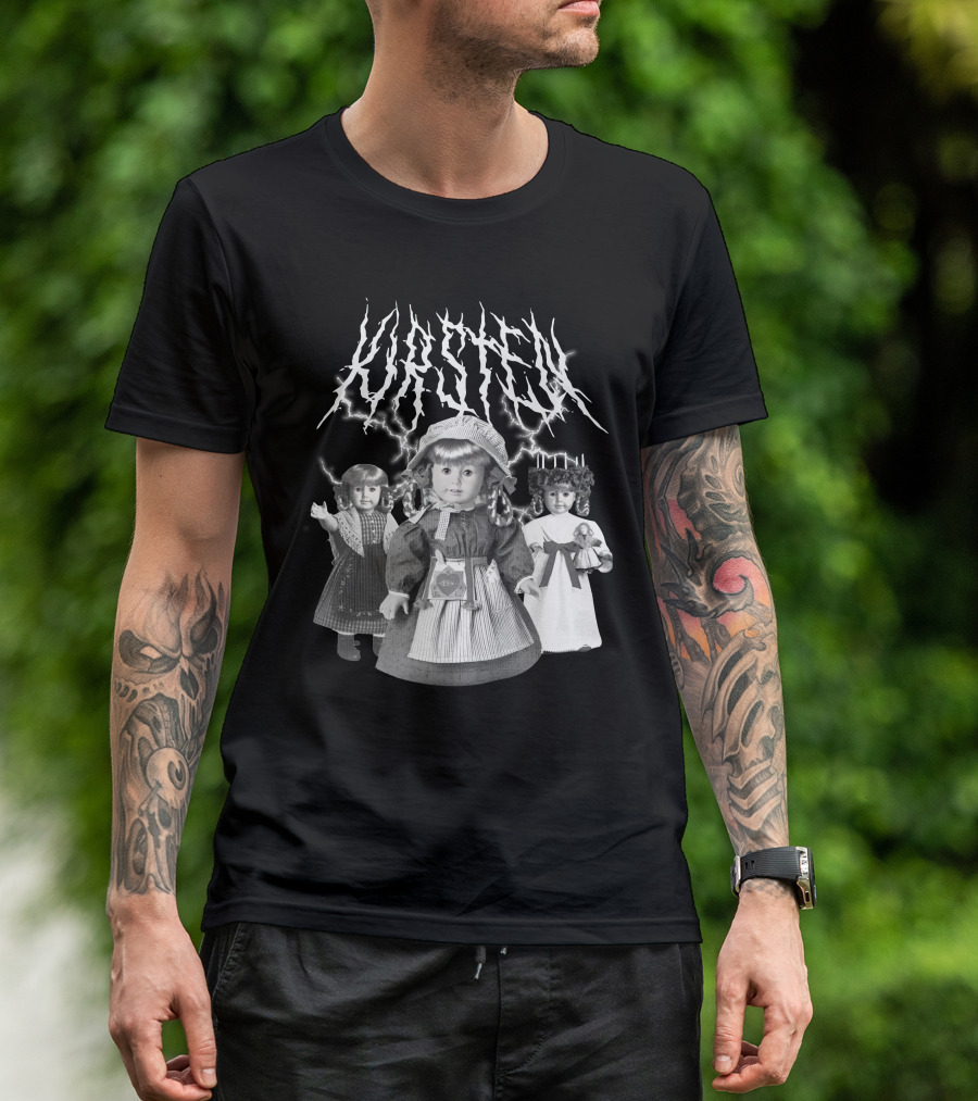 Kirsten Dopeamyne Heavy Metal Doll Trio T-Shirt