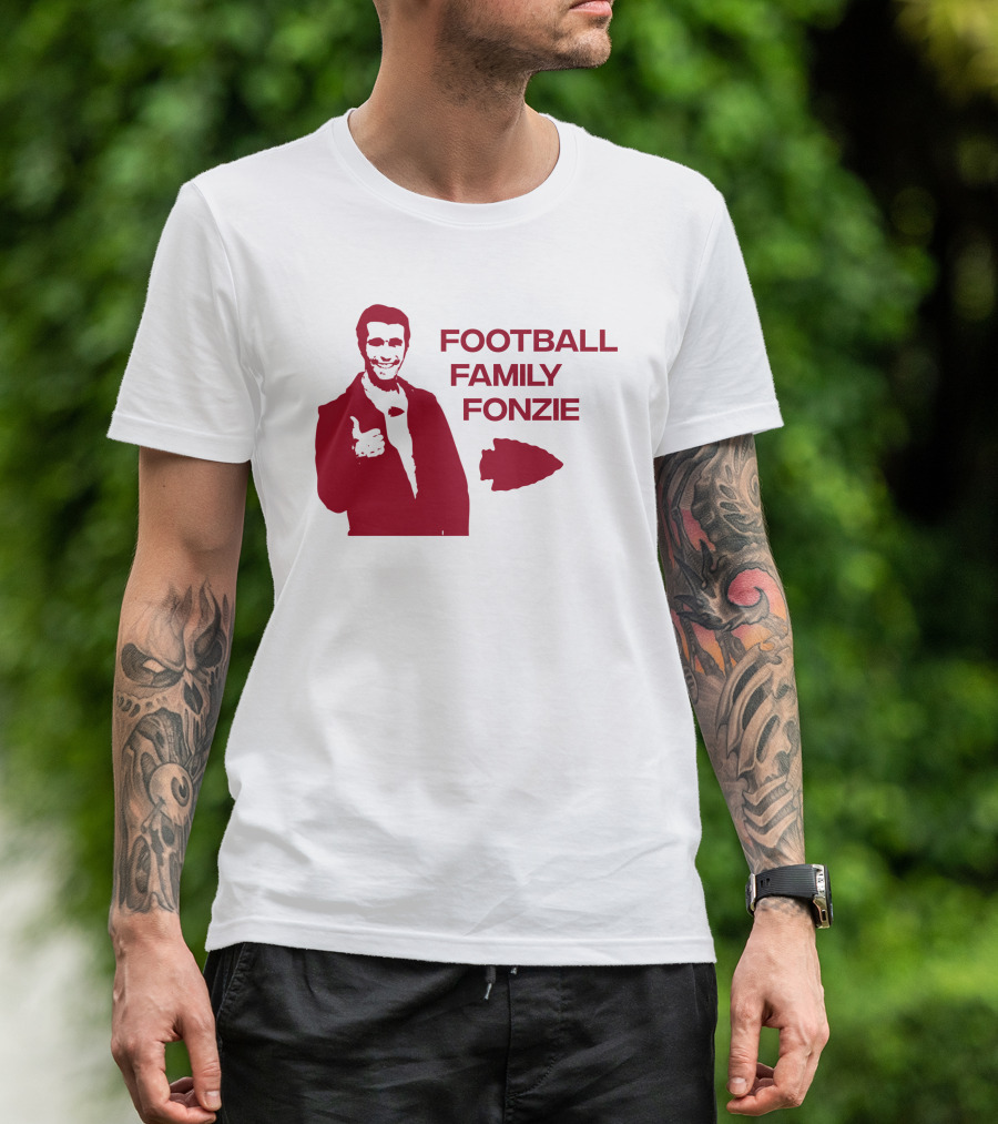 Football Family Fonzie Kansas City Inspired T-Shirt