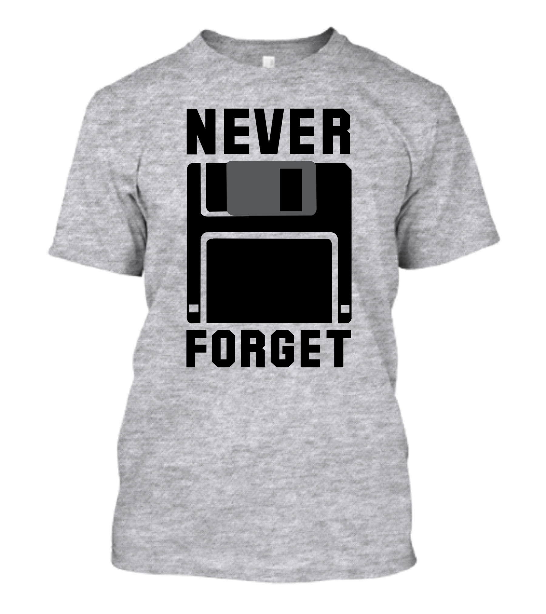Jack Forge Never Forget Floppy Disk T-Shirt