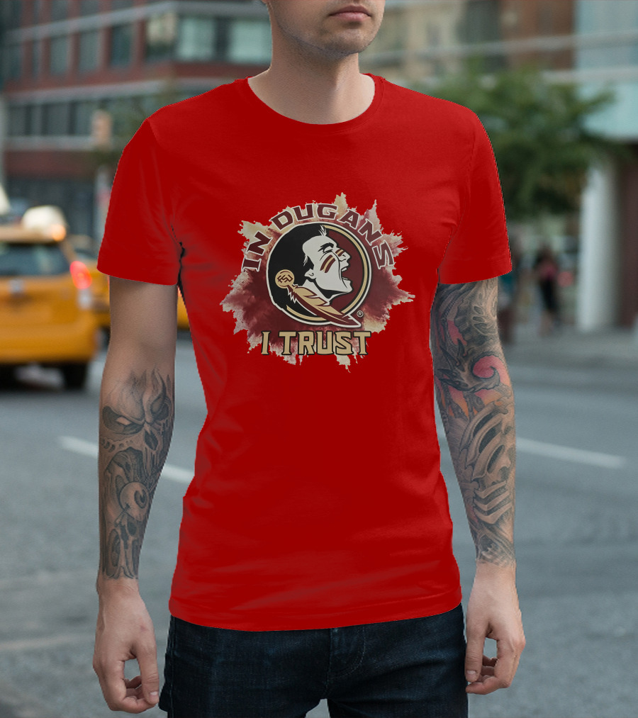 In Dugans I Trust Seminoles Logo Football Fandom T-Shirt