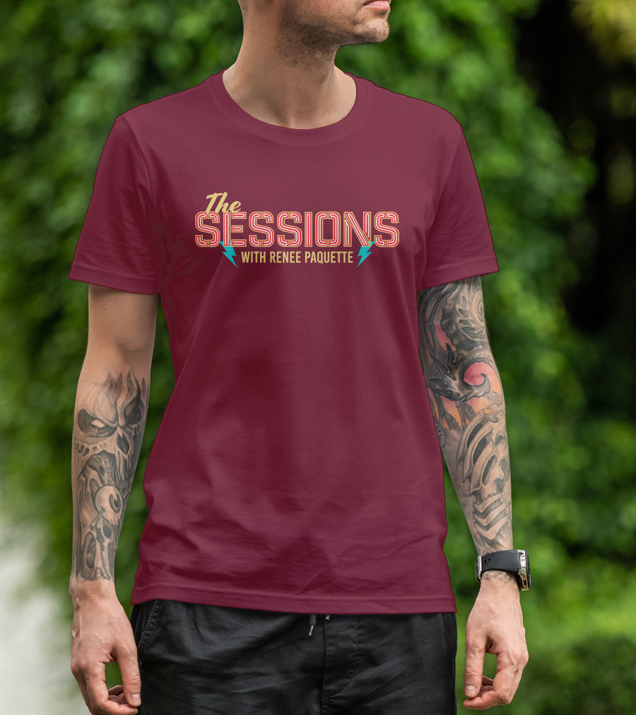 The Sessions With Renee Paquette Electric Lightning T-Shirt