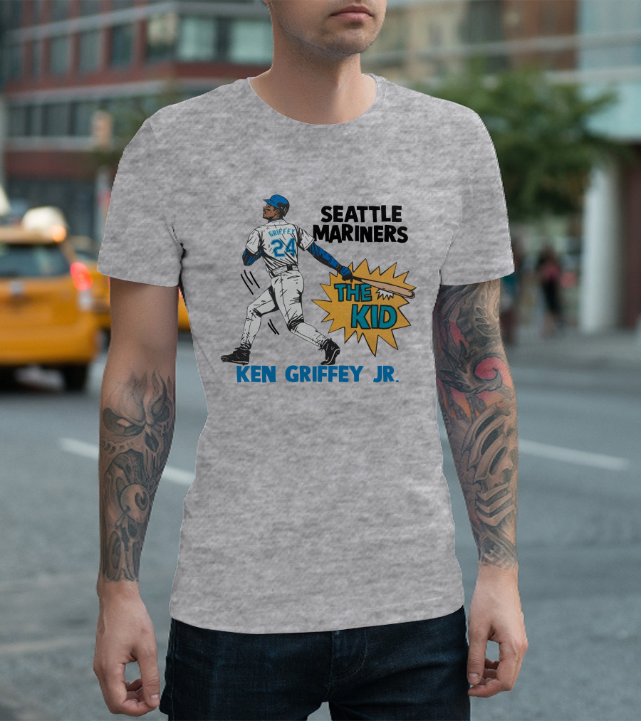 Seattle Mariners The Kid Ken Griffey Jr. 24 T-Shirt