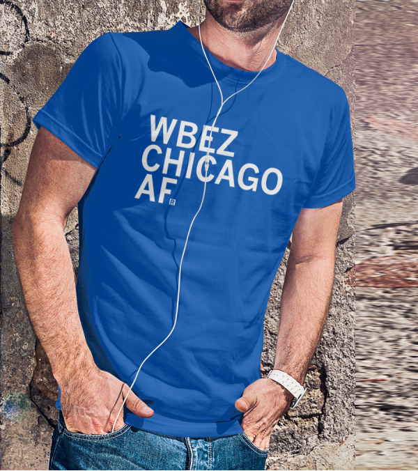 WBEZ Chicago AF Raygun T-Shirt