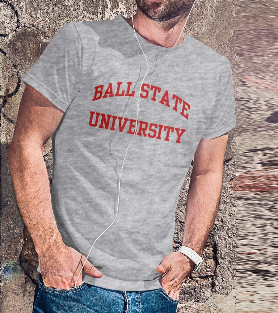 David Letterman Ball State University Alumni Recognition T-Shirt