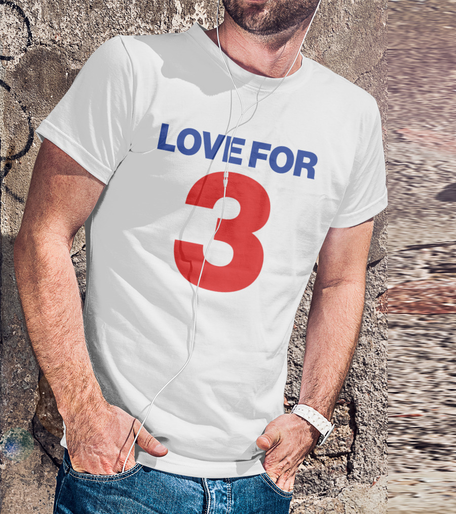 Buffalo Sabres Damar Hamlin Love For 3 T-Shirt