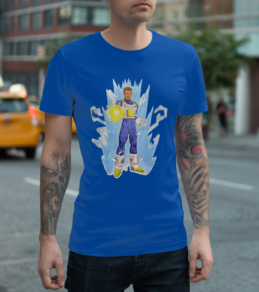 Washington Wizards Daniel Gafford in Dragon Ball Z T-Shirt
