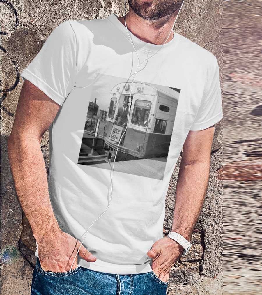 This Train Stops At Addison For Cubs Fans Chicago Howard T-Shirt