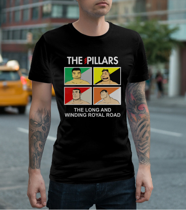 The Pillars The Long And Winding Royal Road Manga Cartoon Characters T-Shirt