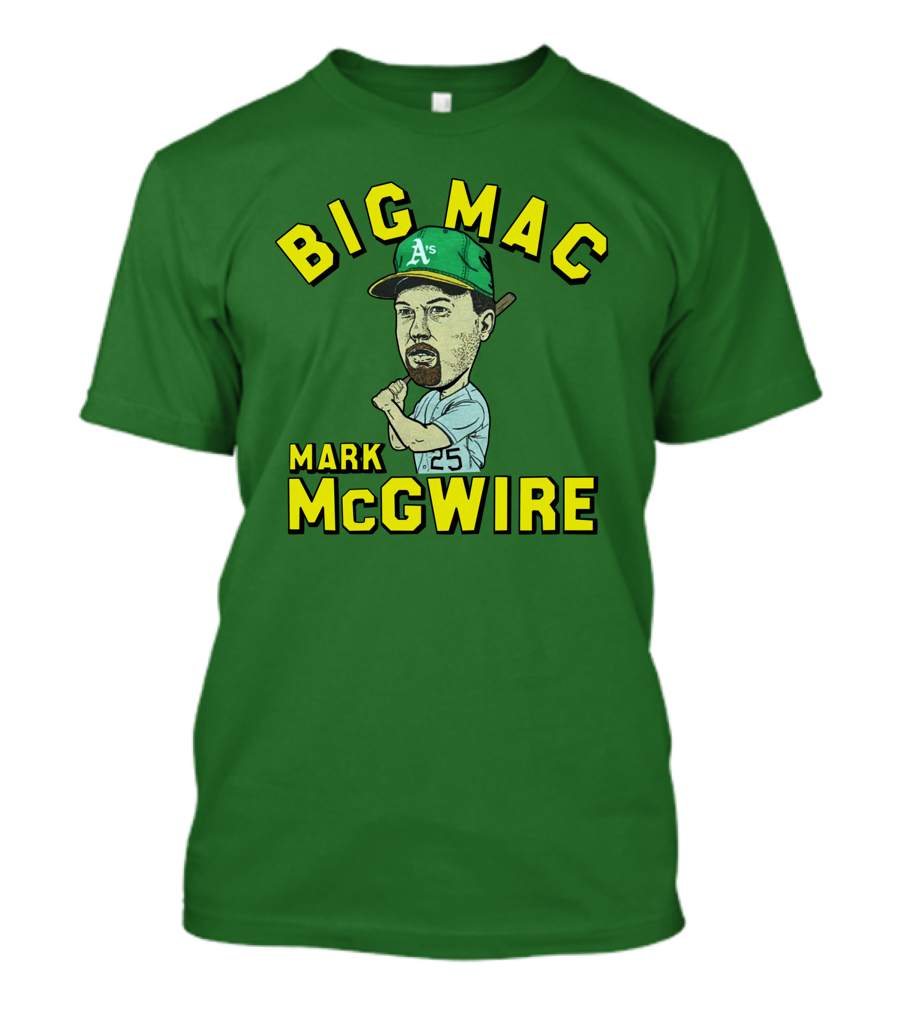 Big Mac Mark McGwire Oakland A's 25 T-Shirt