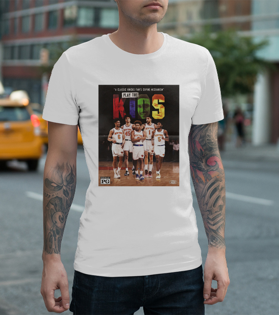 A Classic Knicks Fan Coping Mechanism Play The Kids T-Shirt