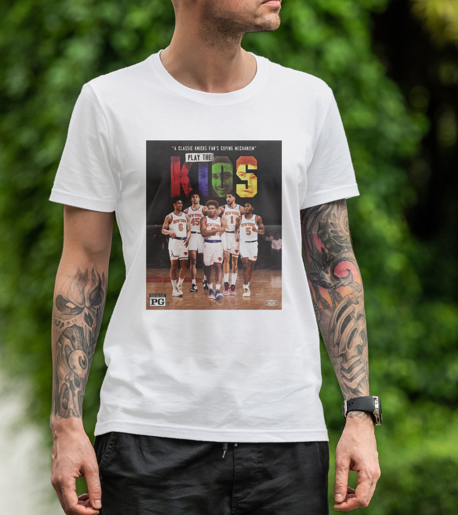 A Classic Knicks Fan Coping Mechanism Play The Kids T-Shirt