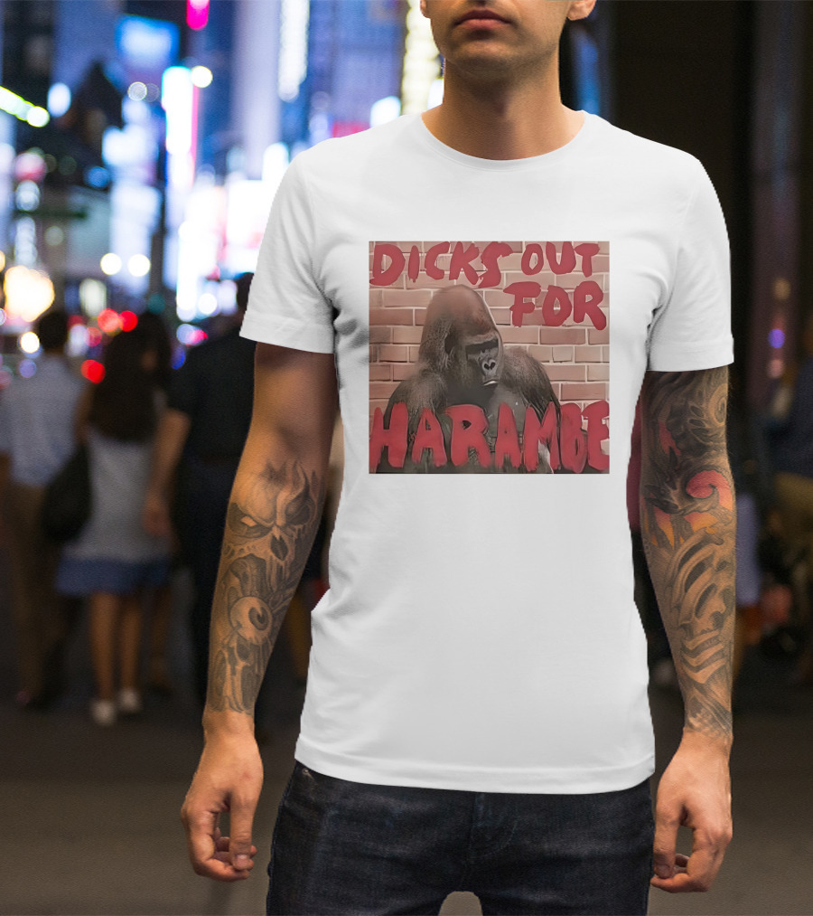 Dicks Out For Harambe T-Shirt