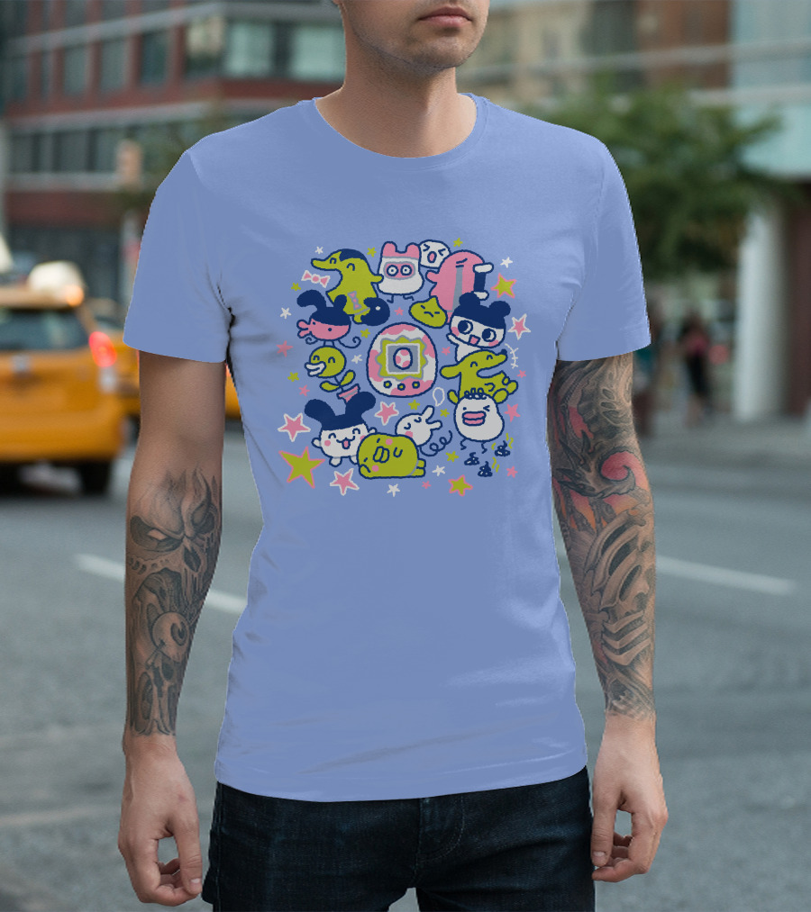 Tamagotchi Eggcellent Friends Adventure T-Shirt