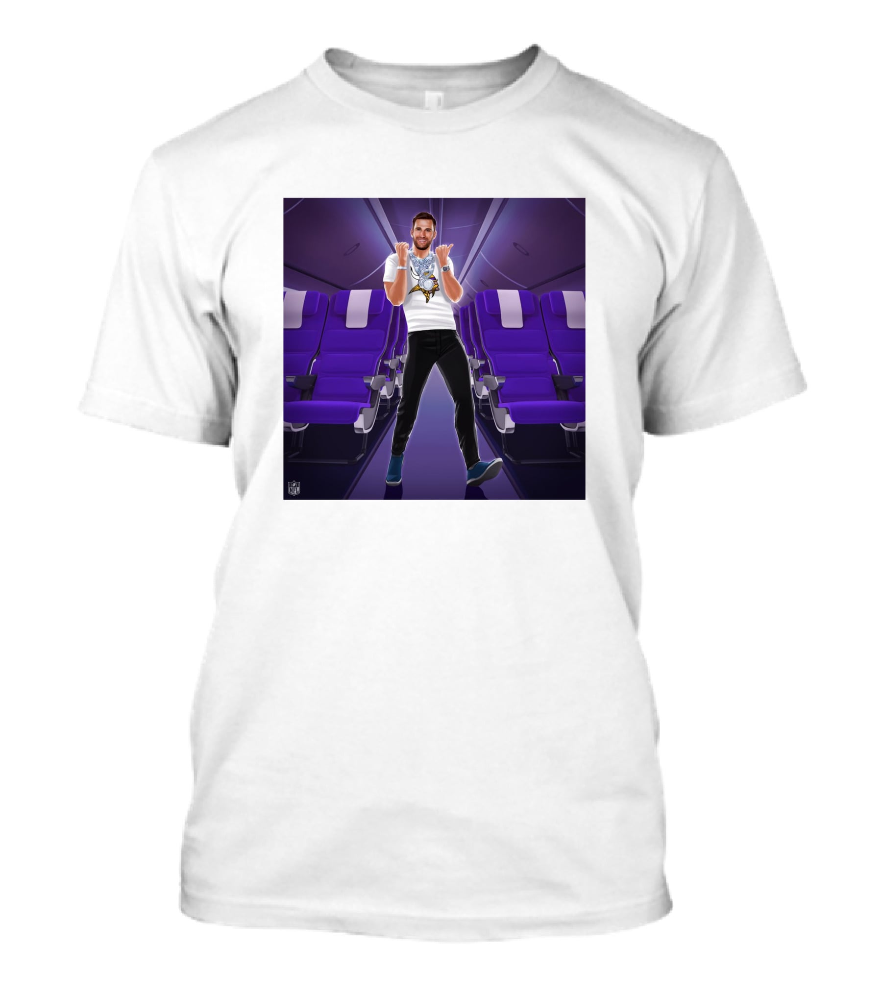 Kirko And The Vikings Airplane T-Shirt