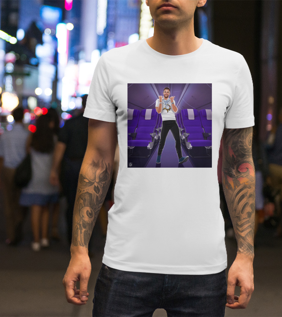 Kirko And The Vikings Airplane T-Shirt