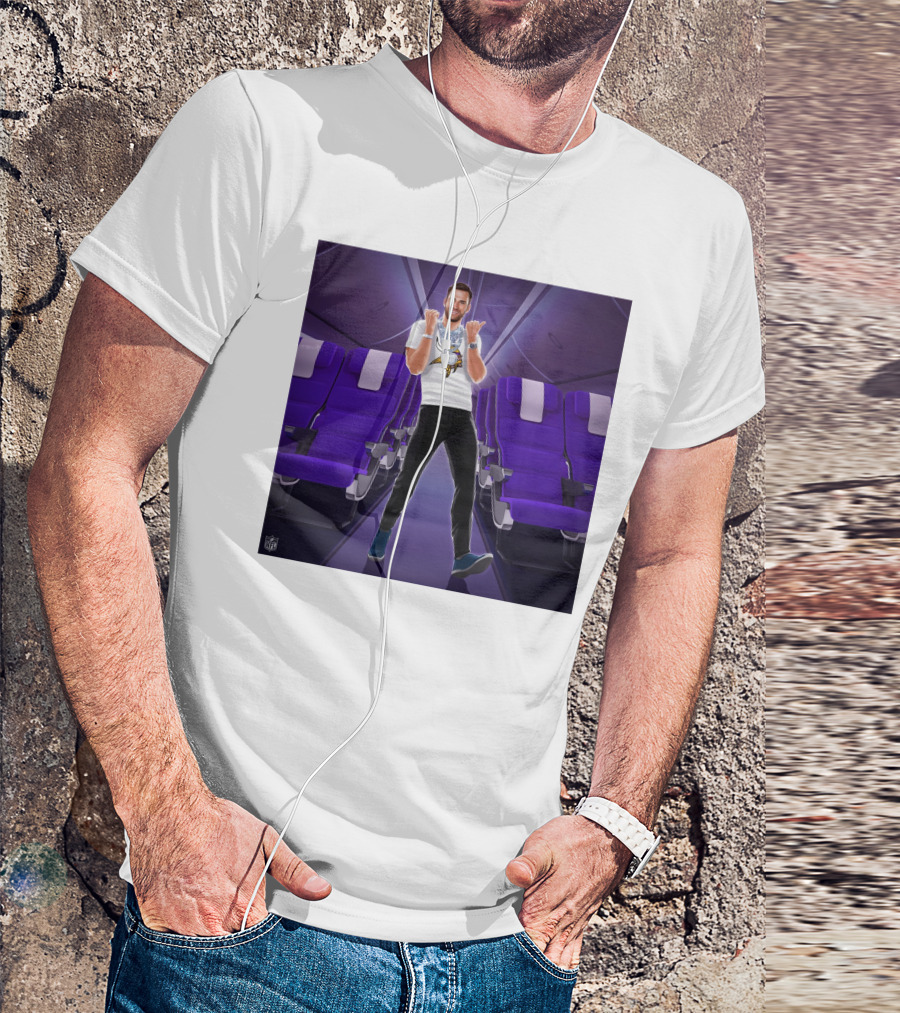 Kirko And The Vikings Airplane T-Shirt