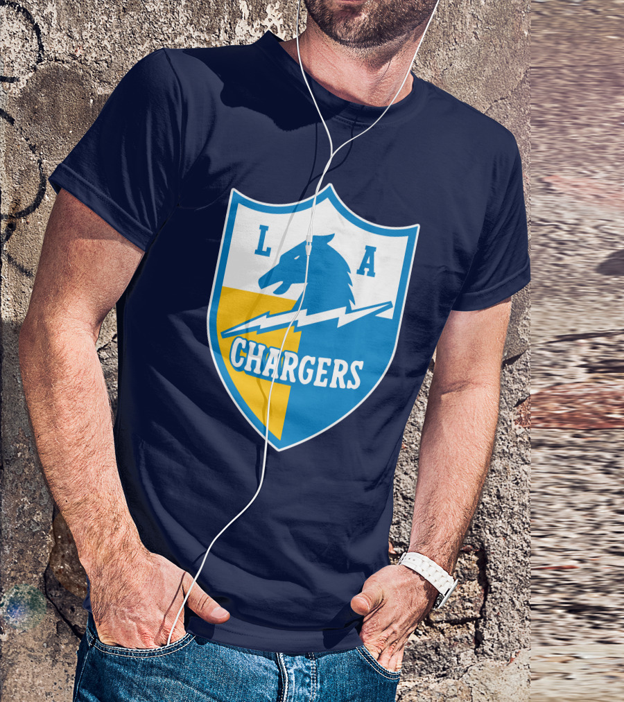 Los Angeles Chargers LA Shield Chargers Vintage T-Shirt