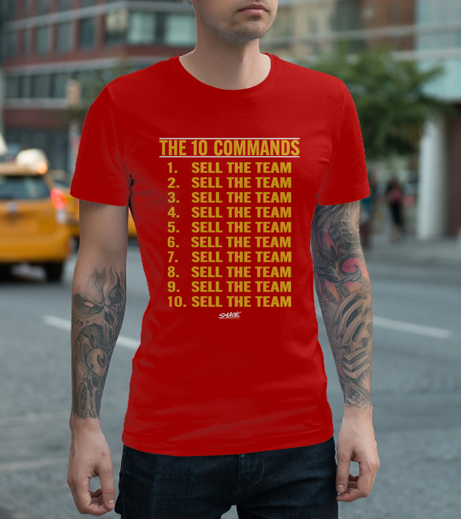 The 10 Commands Sell The Team Smack T-Shirt