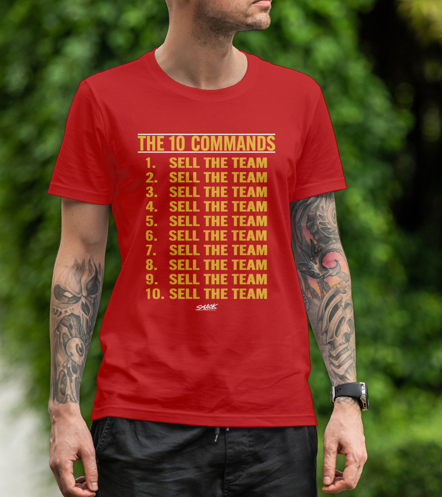 The 10 Commands Sell The Team Smack T-Shirt