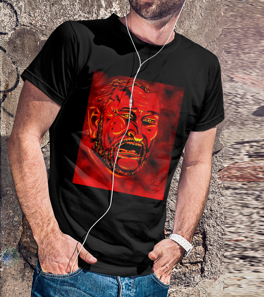 Ted Cruz Hell Red Cartoon Caricature Roast T-Shirt