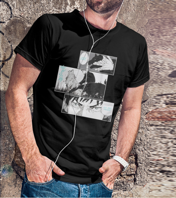 Shonen Jump Jujutsu Kaisen Megumi Divine Dogs Go And Feast T-Shirt