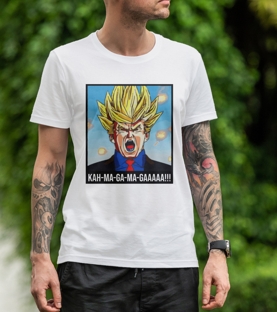 KAH-MA-GA-MA-GAAAAA Super Saiyan Scream T-Shirt