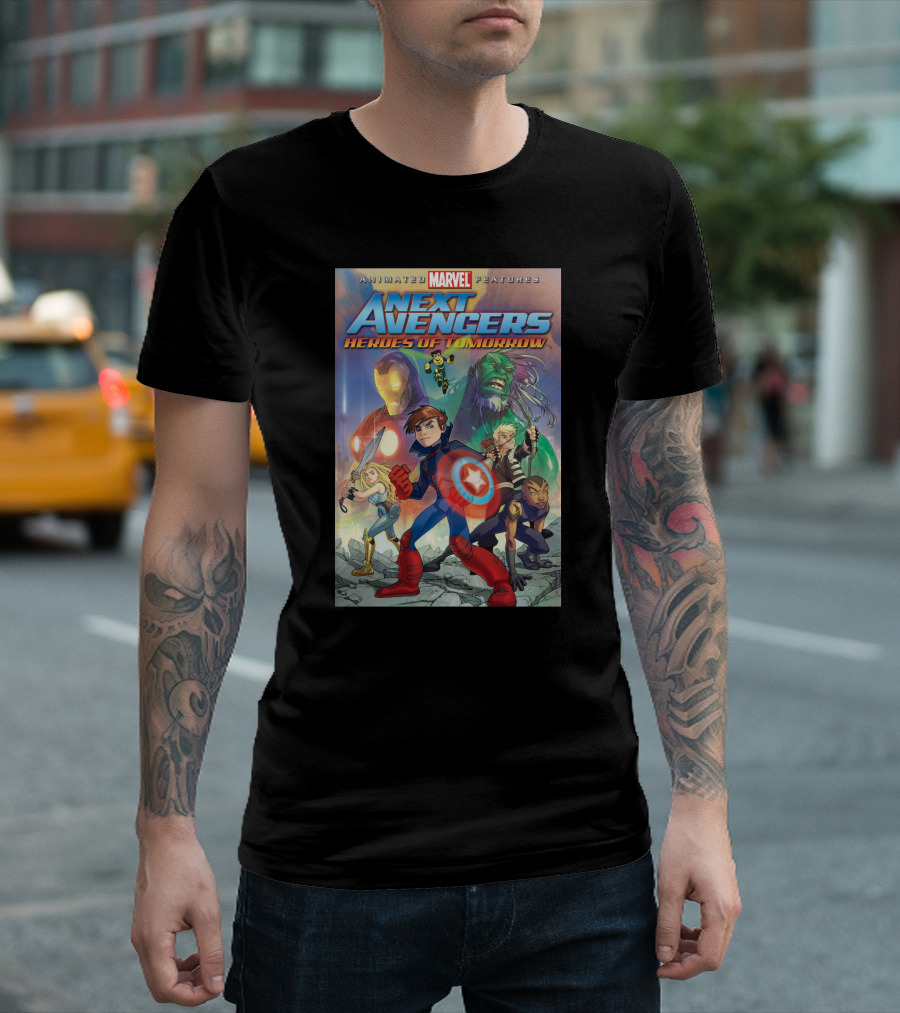 Animated Marvel Features Next Avengers Heroes Of Tomorrow T-Shirt