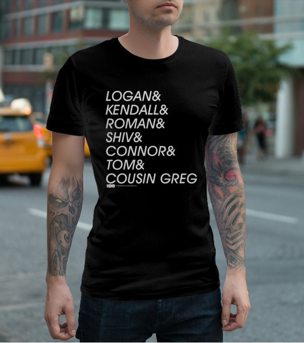 Logan Kendall Roman Shiv Connor Tom Cousin Greg HBO T-Shirt