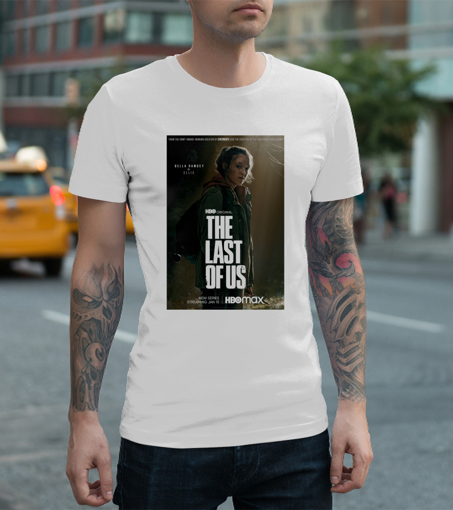 HBO Original The Last Of Us Bella Ramsey Ellie New Series Streaming Jan 15 HBO Max T-Shirt