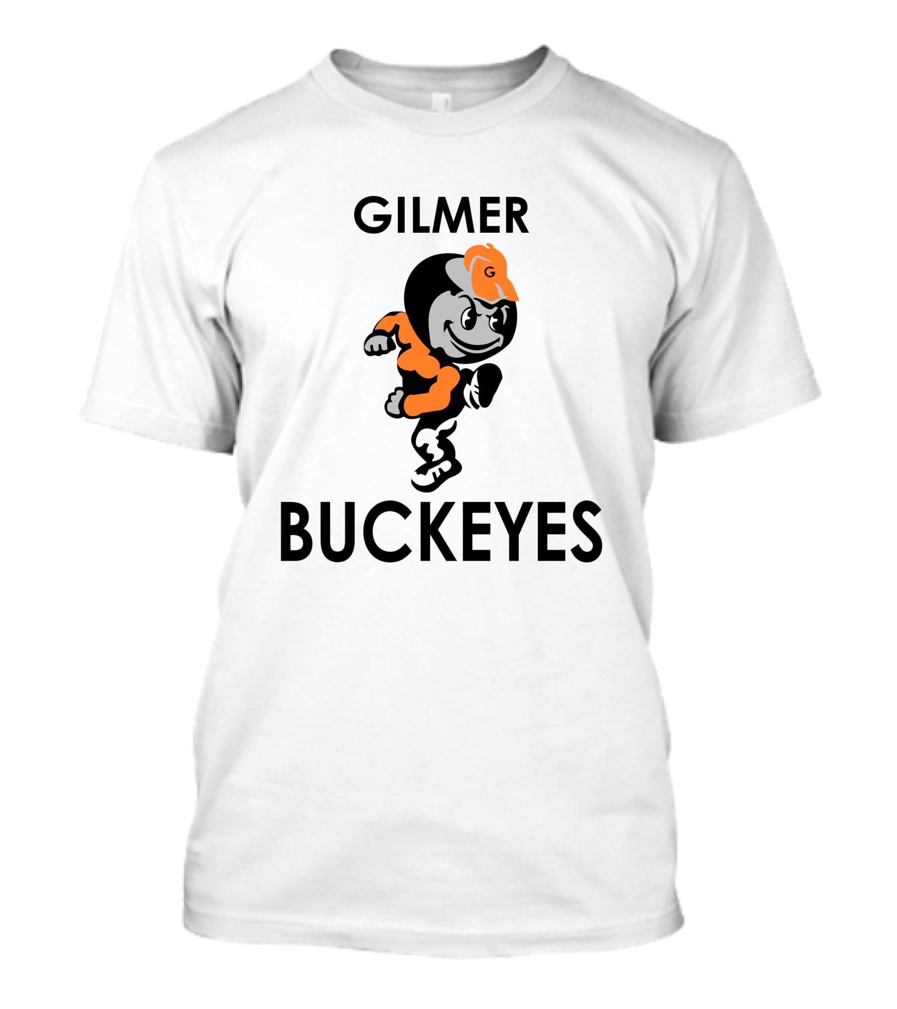 Gilmer Buckeyes Football Mascot Gilmer Texas T-Shirt