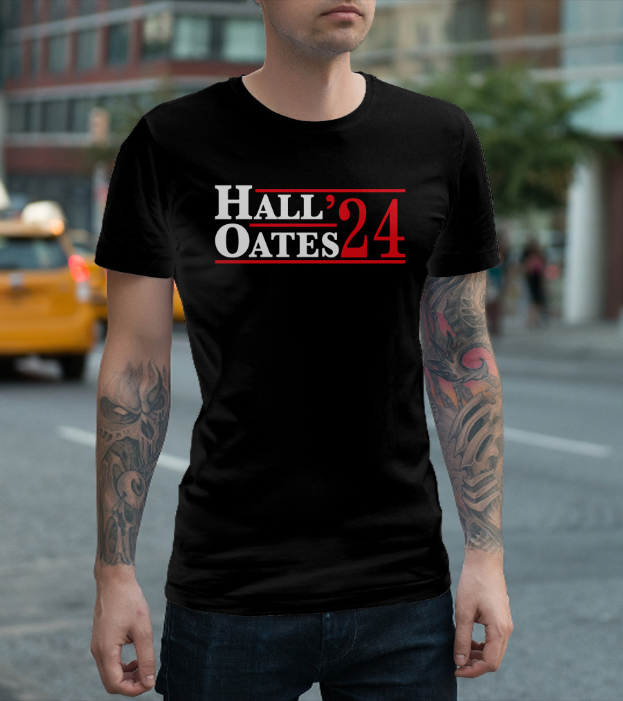 Hall Oates 24 Election Campaign T-Shirt