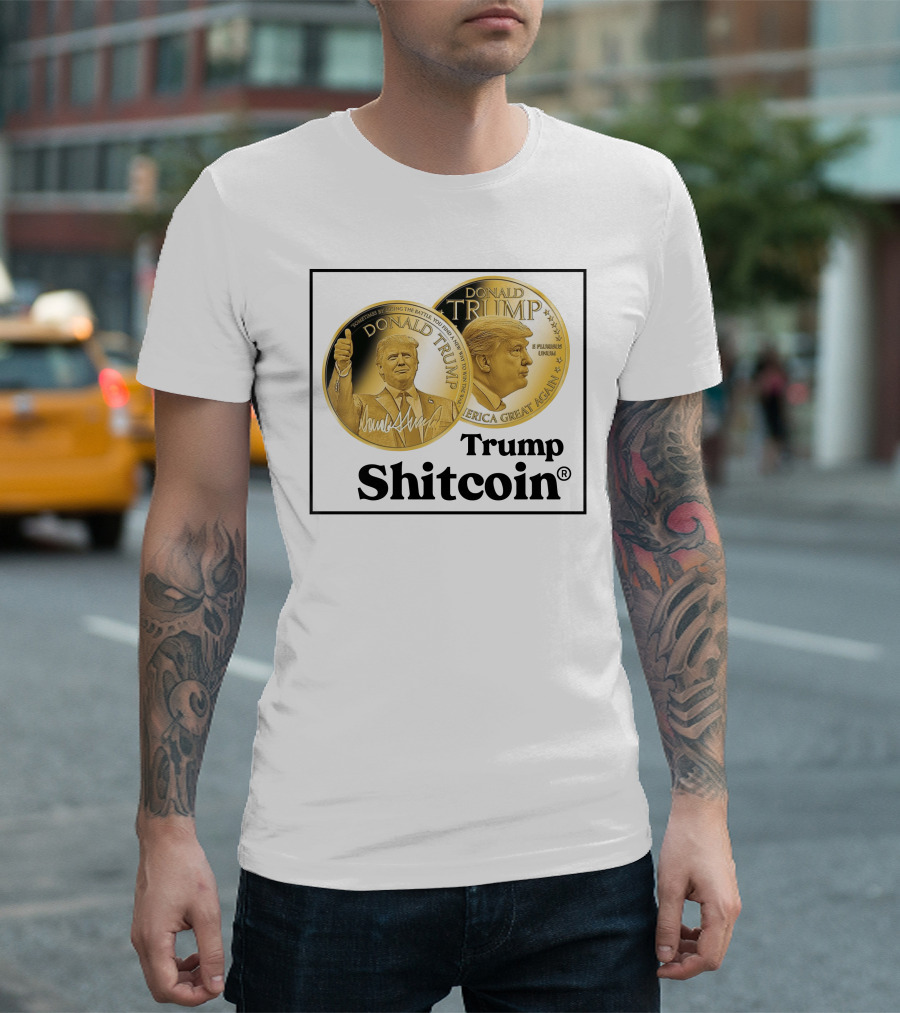 Major Trump Shitcoin Announcement America Great Again T-Shirt