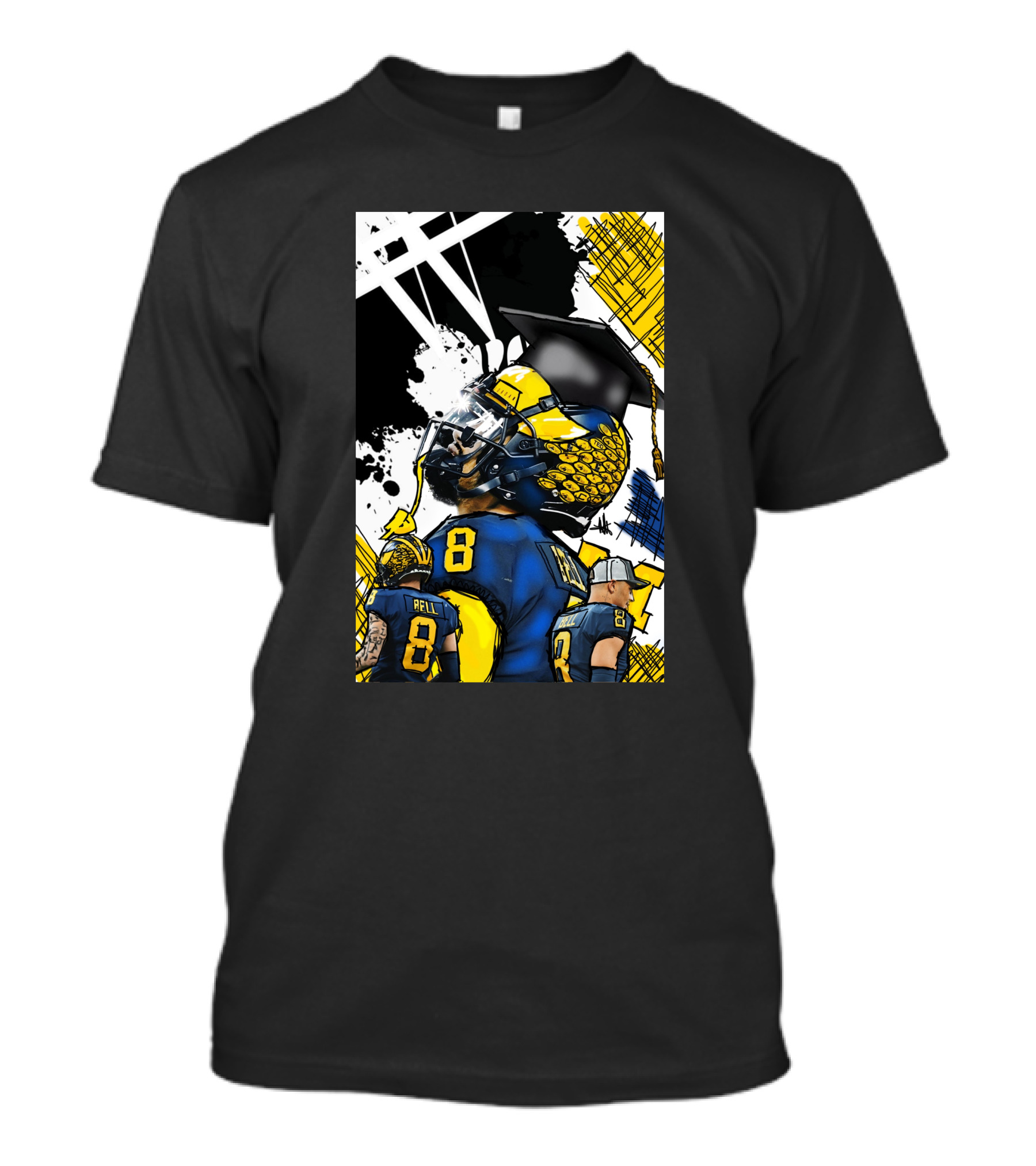 Ronnie Bell Football Champion Graduation Moment T-Shirt