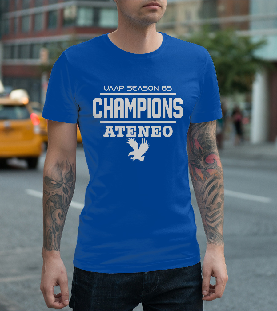UAAP Season 85 Champions Ateneo With Eagle Emblem T-Shirt