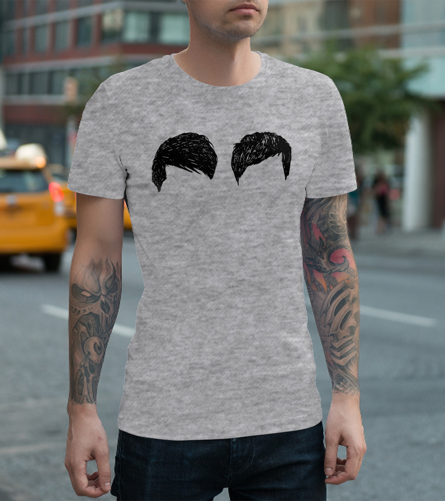 Dan And Phil Fringe Hair Iconic T-Shirt