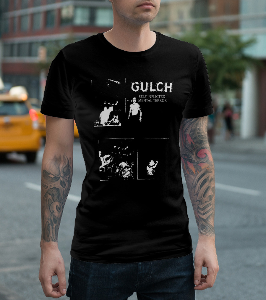 Gulch Self Inflicted Mental Terror Live Concert T-Shirt