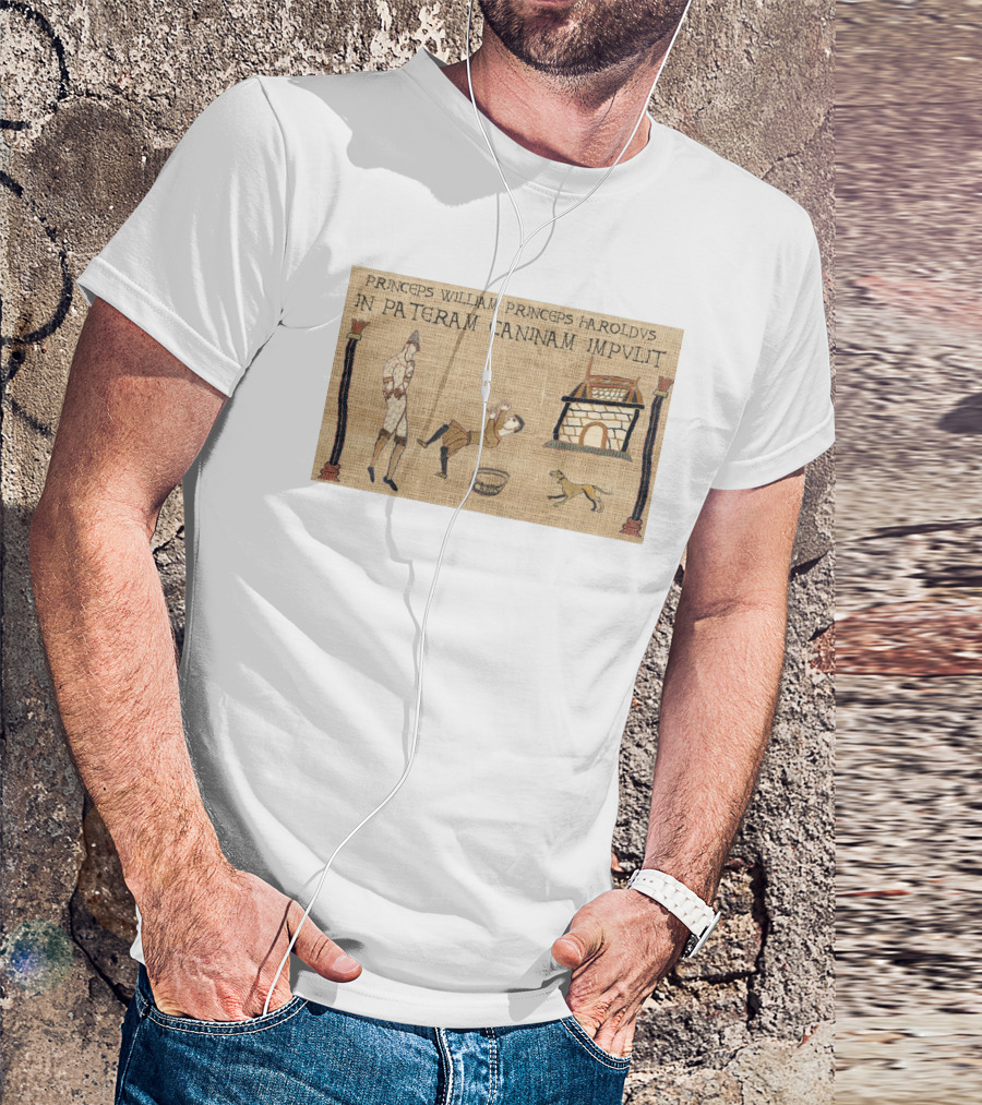 Princeps William Princeps Haroldvs In Pateram Cannam Impvlit T-Shirt